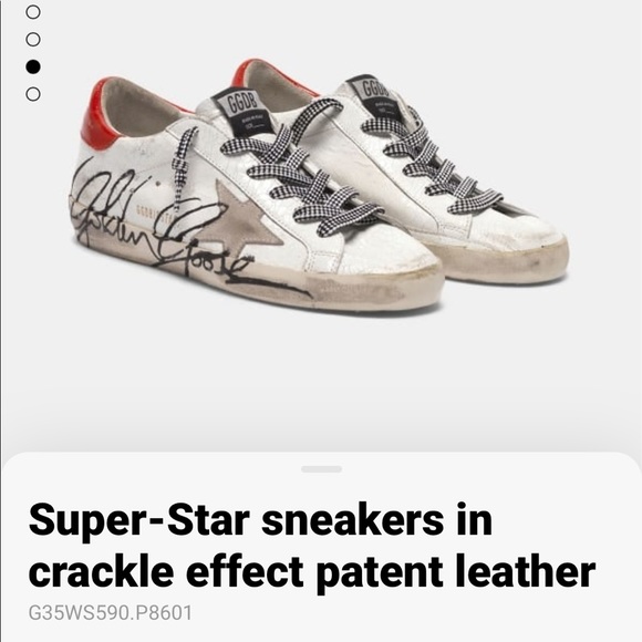ISO Golden Goose Superstar with crackle effect - Picture 2 of 2